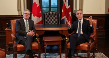 Keir Starmer i Mark Carney