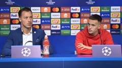 Amar Dedić i trener Matthias Jaissle