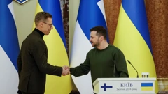 Alexander Stubb i Volodimir Zelenski