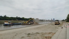 Uređenje dravske plaže na Kopiki