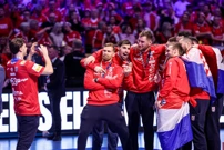 Rukometaši s brončanim medaljama  , Foto: Sanjin Strukic /PIXSELL