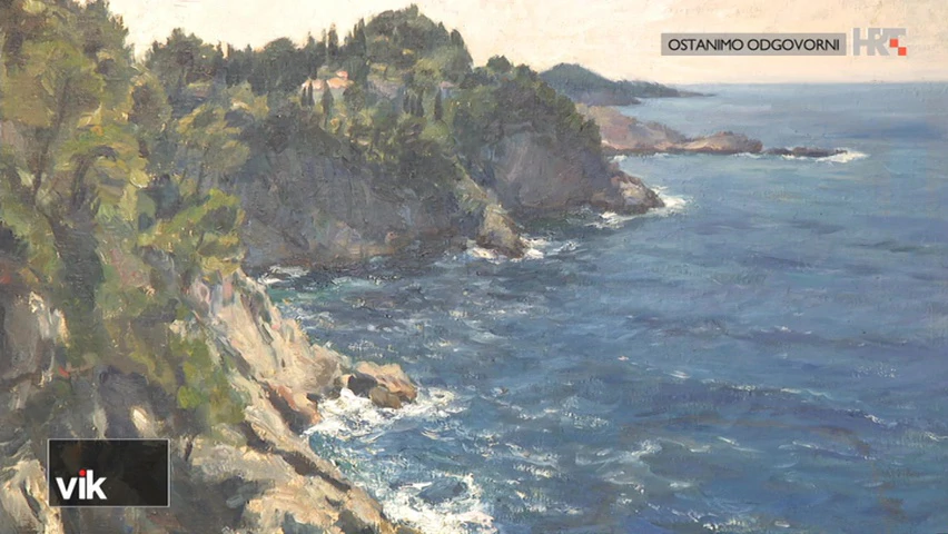 Novi postav Umjetničke galerije Dubrovnik, Foto: Vijesti iz kulture/HRT