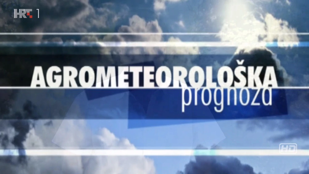 Agrometeorološka prognoza u emisiji "Plodovi zemlje", Foto: HRT/HRT
