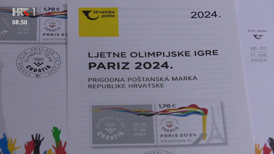 Olimpijske marke Hrvatske pošte