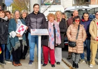 Placa conmemorativa en honor a la familia Kokotović Romeo / Spomen-ploča u čast obitelji Kokotović Romeo, Foto: Croatas en la Patagonia / Hrvati u Patagoniji//