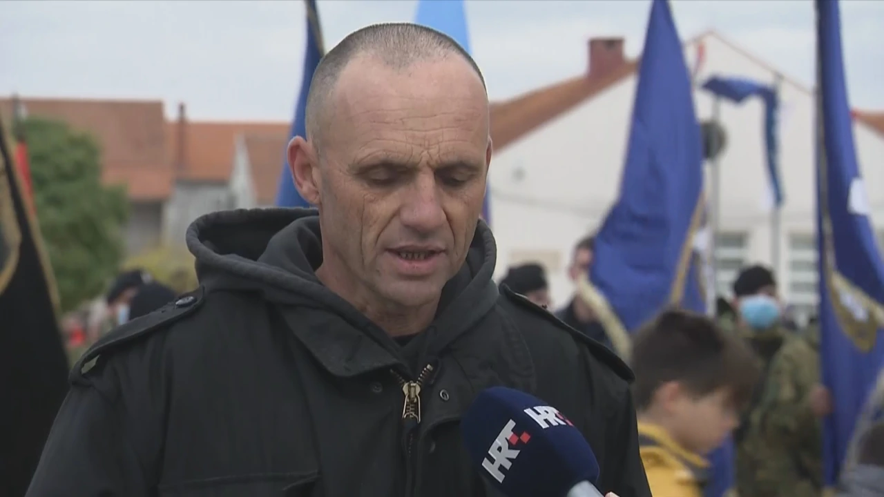 Denis Gurlica, jedini preživjeli iz podruma u Škabrnji, Foto: HTV/HRT