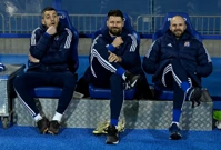 Zadovoljna lica na klupi Dinama, Foto: Marko Lukunić/PIXSELL