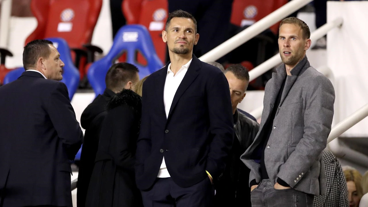 Dejan Lovren i Ivan Strinić