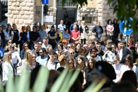U Šibeniku i Drnišu prosvjed "19 minuta šutnje za Luku", Foto: Niksa Stipanicev/CROPIX