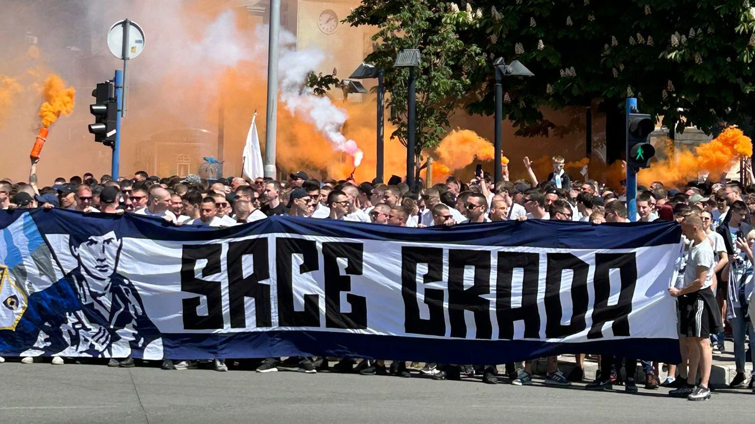 Armada napunila Korzo uoči Jadranskog derbija