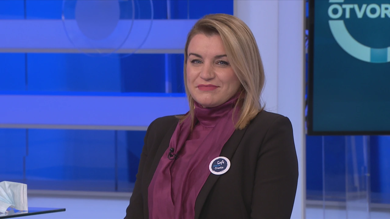 Nikolina Brnjac, ministrica turizma i sporta, Foto: Otvoreno/HRT