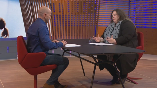 Vedrana Pribičević u emisiji "Nedjeljom u 2"
