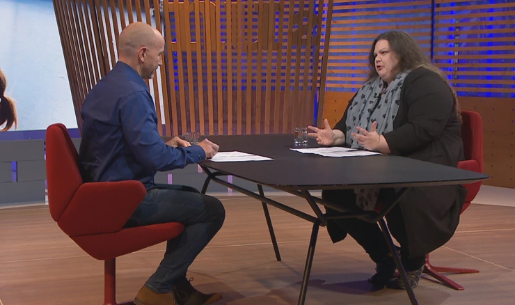 Vedrana Pribičević u emisiji "Nedjeljom u 2"