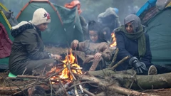 Migranti na granici Poljske i Bjelorusije