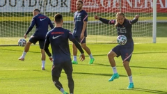 Trening hrvatske nogometne reprezentacije