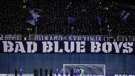 Navijači Dinama Bad Blue Boysi pozdravljaju igrače