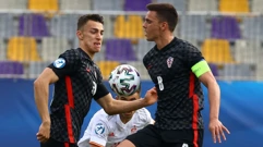 Petar Musa I Nikola Moro uz Frana Beltrana , Foto: Borut Živulović/REUTERS