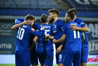 Dinamo - Lokomotiva, slavlje nakon pogotka Baturine , Foto: Goran Mehkek  /CROPIX