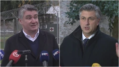 Predsjednik Milanović i premijer Plenković