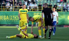Dvoboj Istre i Hajduka, Foto: Goran Šebelić/CROPIX