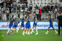 Zagrijavanje na Opus Areni, Foto: Borna Jaksic/PIXSELL