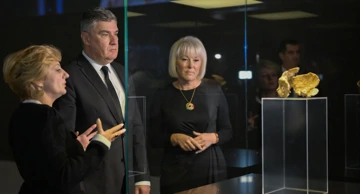 Zoran Milanović u posjetu Prirodoslovnom muzeju u Zagrebu