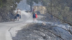 Požar u Omišu, Foto: Josko Ponos/Cropix