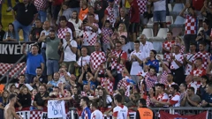 Lijepa atmosfera na utakmici Hrvatske i Latvije