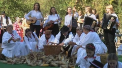 Tradicijski prikaz komušanja kukuruza 