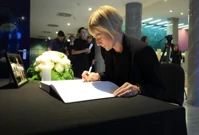 Zagreb: Komemoracija za preminulog novinara i urednika Nove TV Mislava Bagu , Foto: Sanjin Strukić/ Pixsell