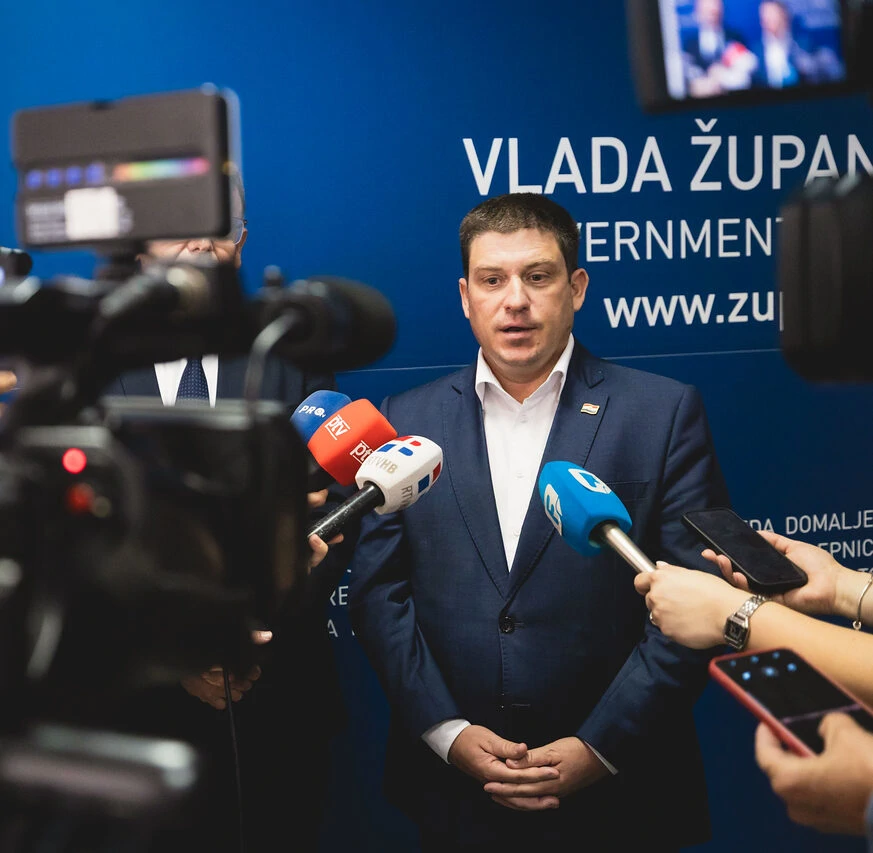 Oleg Butković, Foto: Vlada Županije Posavske/.