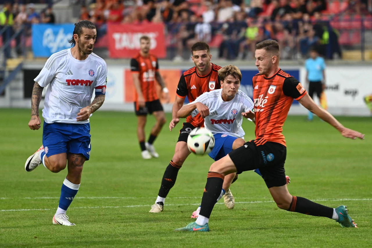 Ružomberok - Hajduk, Foto: Luka Mladinic/PIXSELL