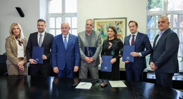 Potpisivanje ugovora za izgradnju višestambene zgrade 