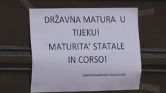 Maturanti Srednje talijanske škole u Rijeci danas su pisali ispit iz talijanskog jezika