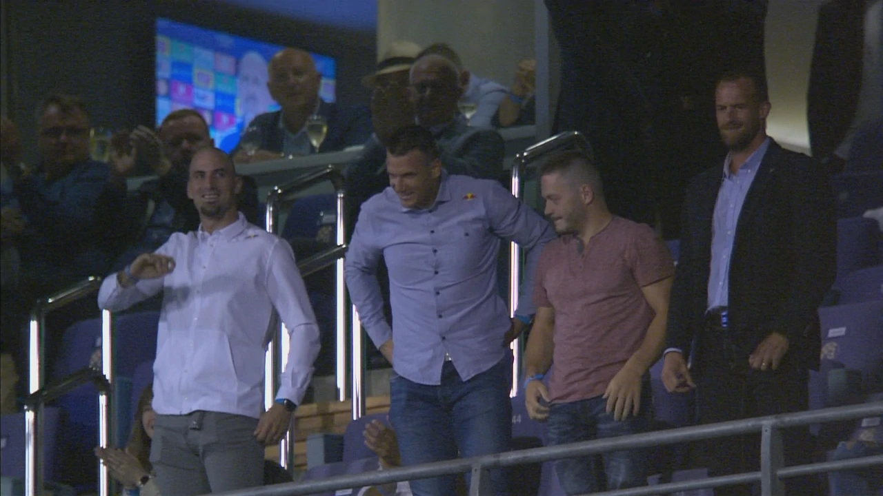 Hrvatski olimpijci na tribinama