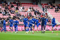 Zagrijavanje uoči Sparte, Foto: Marko Lukunic/PIXSELL