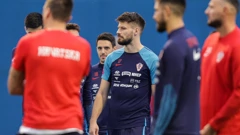 Trening hrvatske nogometne reprezentacije