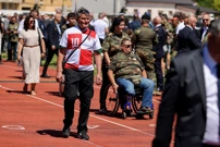 Veterans attending celebrations in Knin, Foto: Sime Zelic/Pixsell