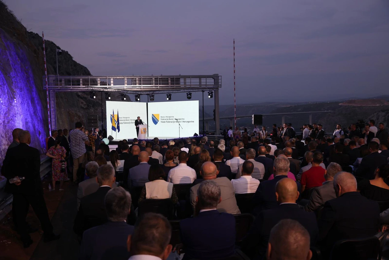Otvaranje Mosta Hercegovina, Foto: Zvonimir Barisin /PIXSELL