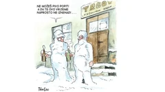 meteokarikatura, Foto: Zoran Tkalec/HRT