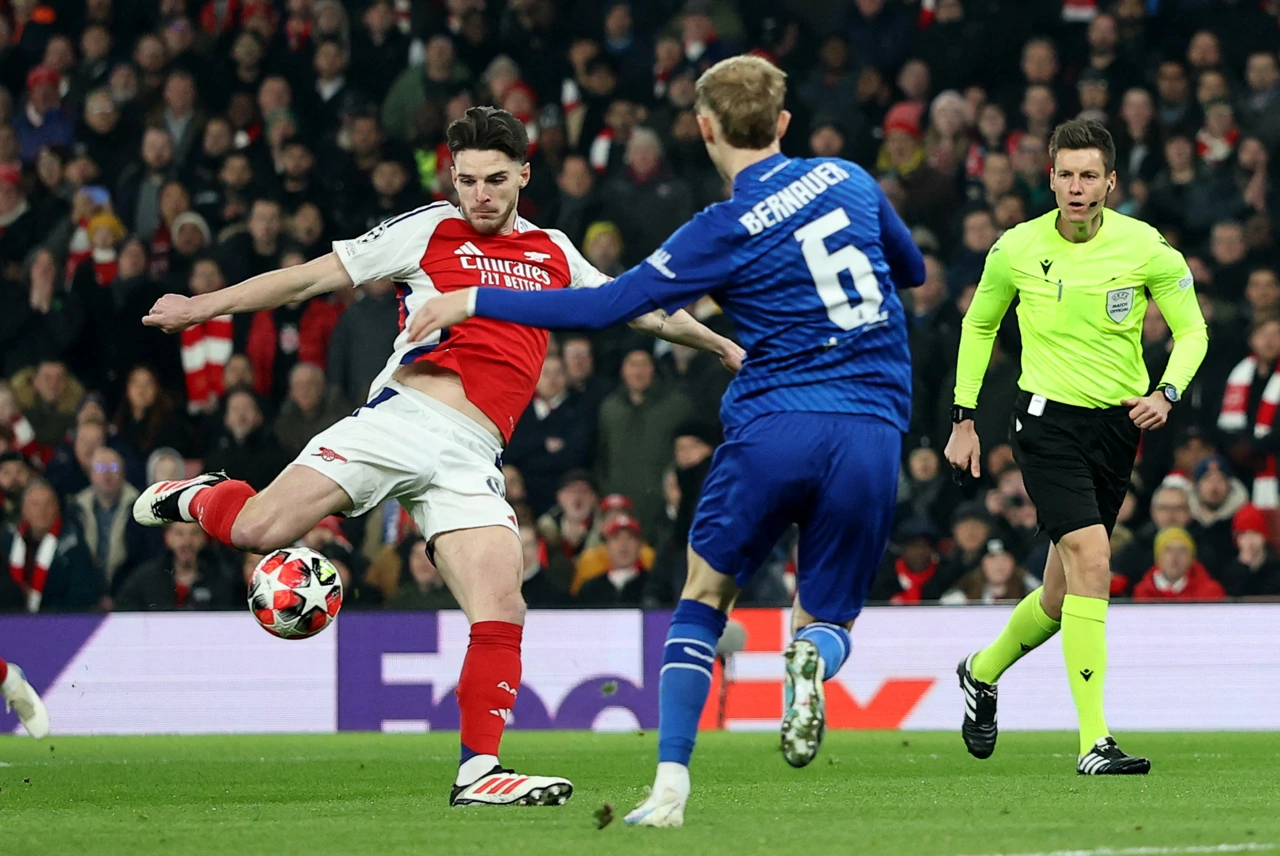Declan Rice postiže prvi pogodak Dinamu