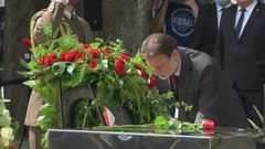 Jandroković s izaslanstvom Sabora položio vijenac, Foto: HTV/HRT