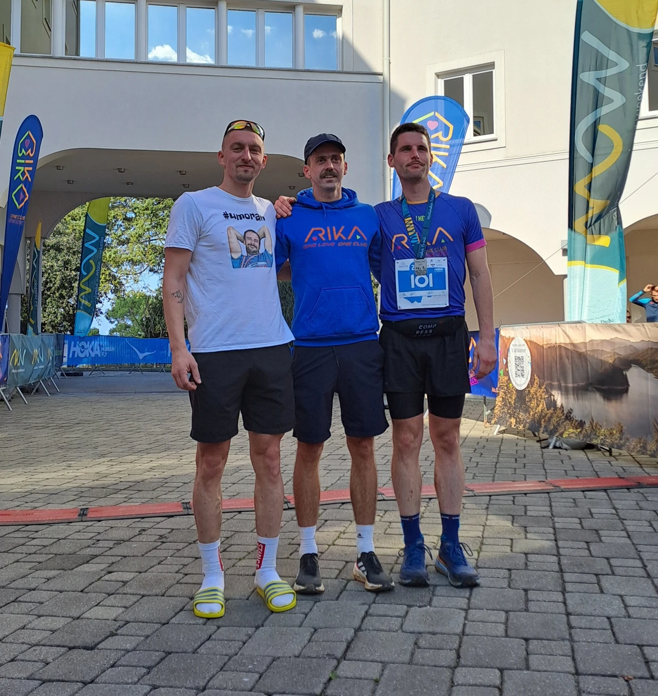 Prva tri na stazi Malinska, Foto: -/AK Rika