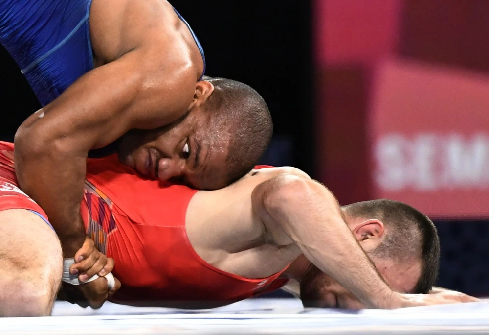 Hrvač Ivan Huklek poražen je u polufinalu kategorije do 87 kilograma