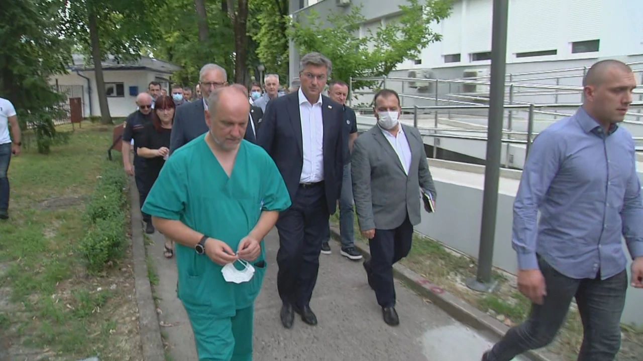 Plenković i ministri u Brodu