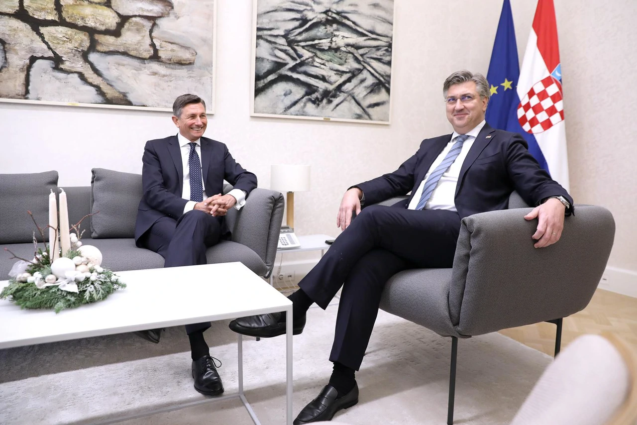 Plenković primio Pahora, Foto: Patrik Macek/PIXSELL
