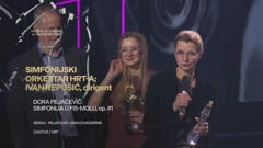 Najbolja izvedba klasične glazbe -  Simfonijski orkestar HRT-a; Ivan Repušić, dirigent(Dora Pejačević: Simfonija u fis-molu, op. 41), Foto: HTV/HRT