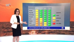 Kristina Klemenčić Novinc, dipl. ing., DHMZ/HRT, Foto: HTV/HRT