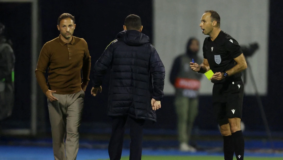 Žuti karton za trenera Fenerbahčea Tedesca