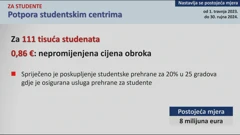 Vlada predstavila novi paket mjera, Foto: HTV/HRT